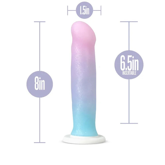 Blush Novelties Avant D17 Lucky Dong 20.3cm Rainbow Blush Novelties