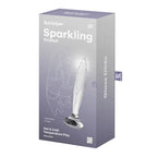 Satisfyer Sparkling Crystal Glass Butt Plug Clear Satisfyer