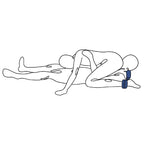 Pivot Positioning Bar Padded Position & Spreader Bar Black Sportsheets
