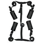 Sex & Mischief Bed Bondage Restraint Kit Under the Bed Restraint System Sportsheets