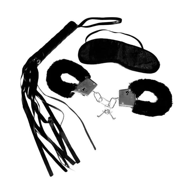 Sportsheets Sex & Mischief 3 Piece Intro To S&M Kit Beginner Bondage Kit 3 Piece Set Sportsheets Main image