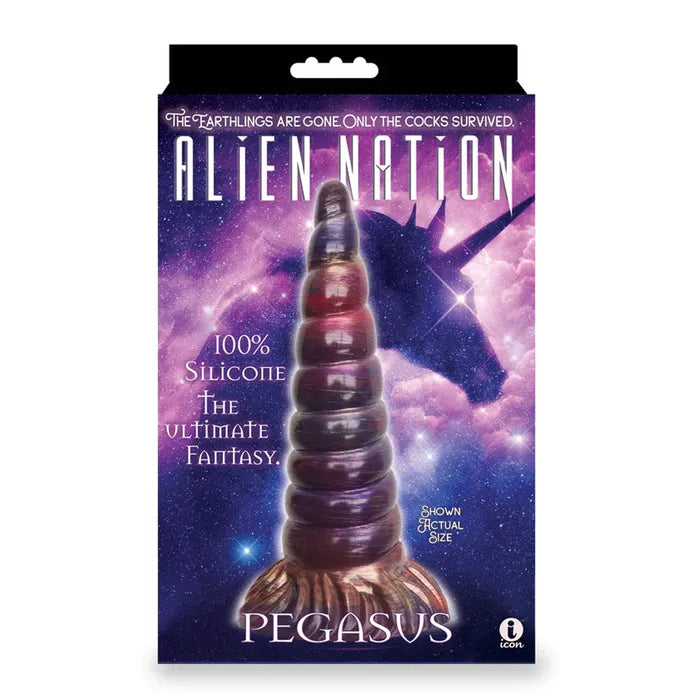 Icon Brands Alien Nation Pegasus Unicorn Fantasy Dong 20.3cm Metallic Icon Brands