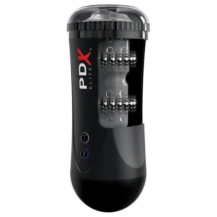 Pipedream Extreme Toyz Elite Moto Stroker Powered Masturbator Black Pipedream