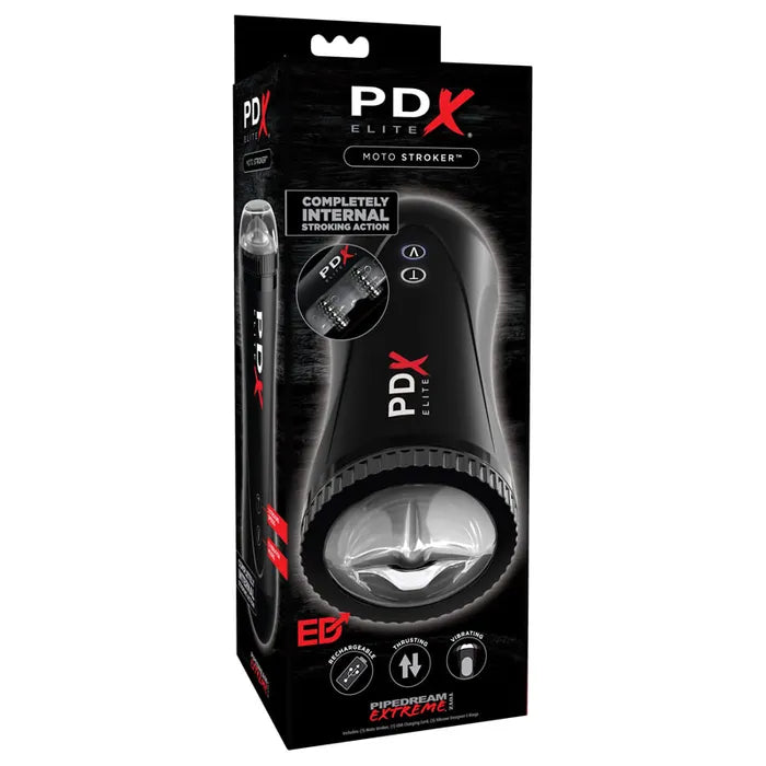 Pipedream Extreme Toyz Elite Moto Stroker Powered Masturbator Black Secondary image
