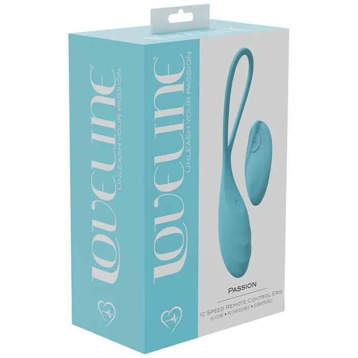 Shots Toys LOVELINE Passion USB Rechargeable Vibrating Egg Vibrator With Wireless Remote Shots Toys