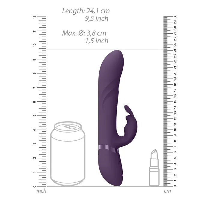 Shots Toys VIVE Nari USB Rechargeable Rabbit Vibrator 24.1cm Shots Toys