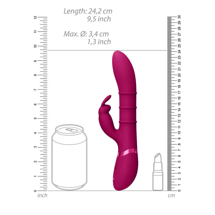 Shots Toys VIVE Sora USB Rechargeable Rabbit Vibrator Shots Toys