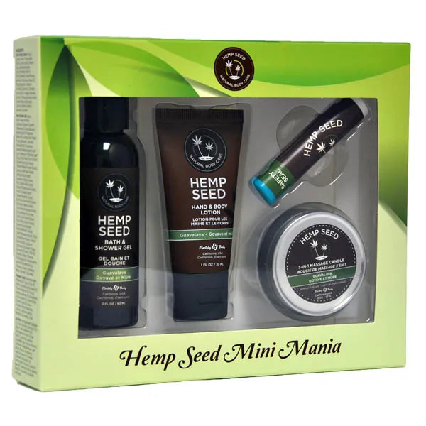 Earthly Body Hemp Seed Mini Mania Scented Lotion Kit 4 Piece Set Secondary image