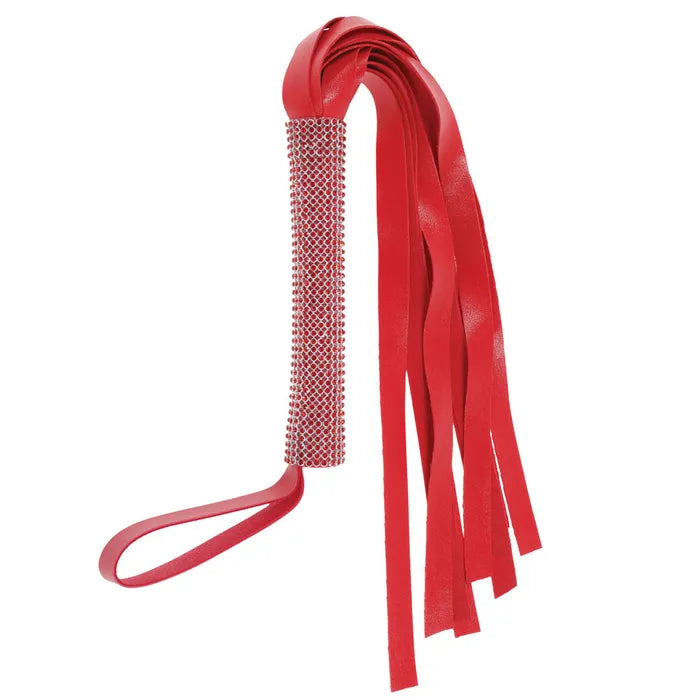 Sportsheets Sex & Mischief Amor Sparkle Flogger Whip 33cm Secondary image