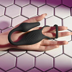 Zero Tolerance PLUG & TUG USB Rechargeable Vibrating Cock Ring With Anal Plug Black Zero Tolerance