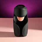 Zero Tolerance LICK THE TIP USB Rechargeable Vibrating & Flicking Masturbator Black Zero Tolerance