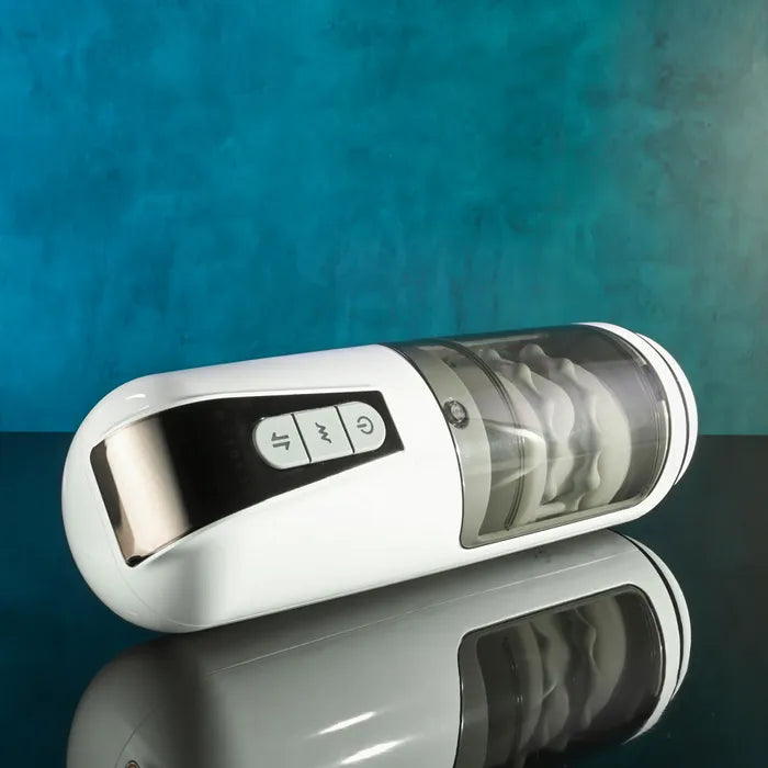 Gender X GET YOUR STROKE ON USB Rechargeable Thrusting & Vibrating Auto Masturbator Gender X
