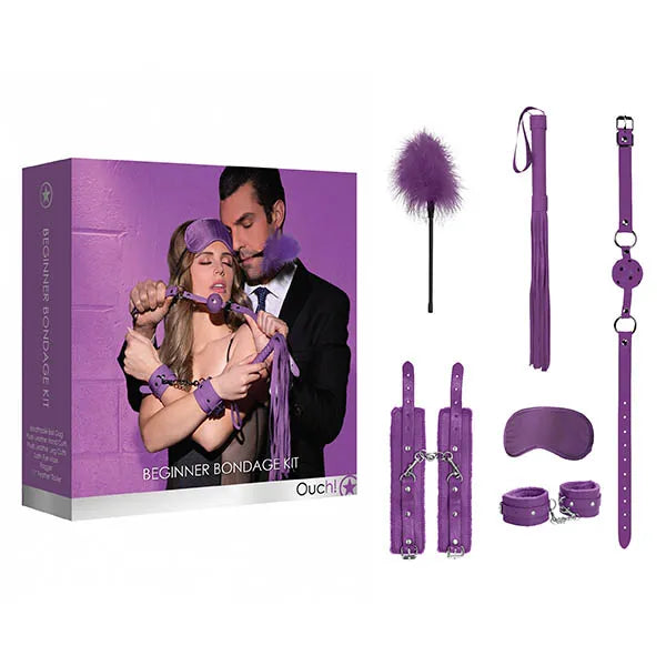 Ouch! Beginners Bondage Kit 5 Piece Set Secondary image
