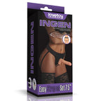 Ingen Easy Strap-On Set - Flesh 17.8 cm (7'') Strap-On Lovetoy
