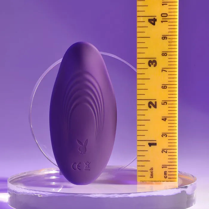 Playboy Pleasure OUR LITTLE SECRET USB Rechargeable Panty Vibrator With Wireless Remote Control Playboy Pleasure