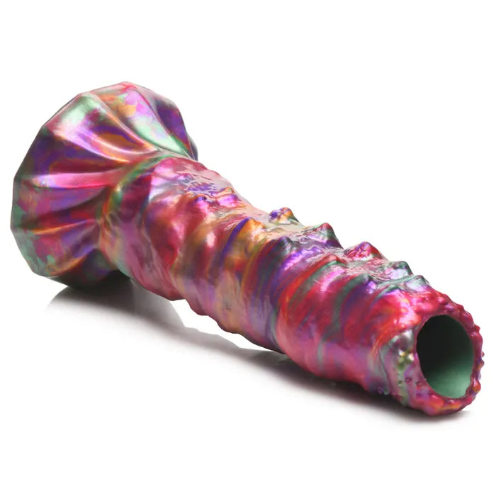 XR Brands Creature Cocks Larva Silicone Fantasy Dildo With Eggs 22.9cm XR Brands