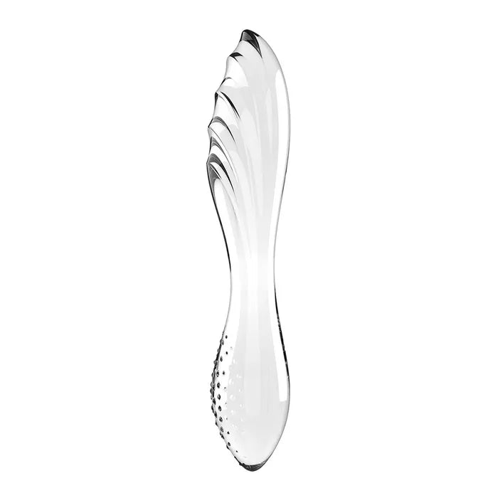 Satisfyer Dazzling Crystal 1 Glass Double Ended Dildo Clear Satisfyer