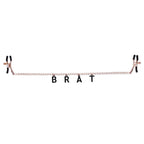 Sportsheets Sex & Mischief Brat Charmed Nipple Clamps With 45cm Chain Sportsheets