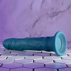 Evolved TSUNAMI USB Rechargeable Vibrating Dong With Remote Control 18.4cm Blue Evolved