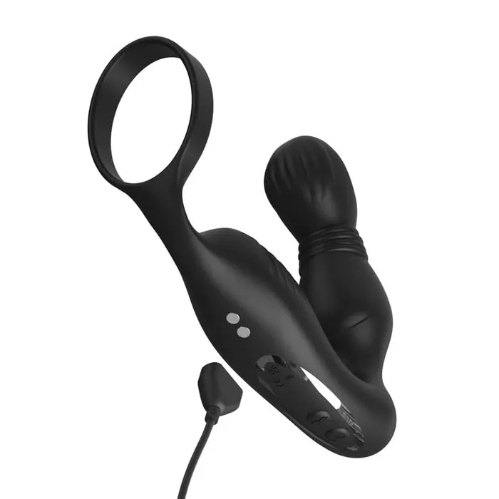 Pipedream Anal Fantasy Elite Ass Gasm P Spot Milker USB Rechargeable Prostate Massager With Cock Ring Pipedream