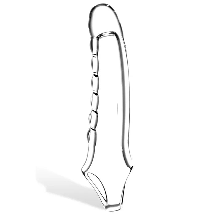 Adam & Eve Ridged Rider Penis Extension Sleeve 22.9cm Adam & Eve