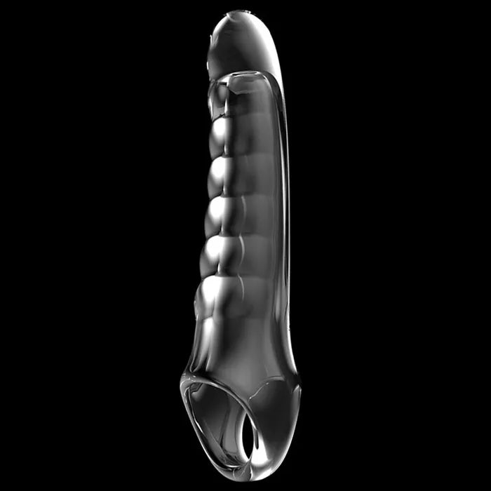 Adam & Eve Ridged Rider Penis Extension Sleeve 22.9cm Adam & Eve
