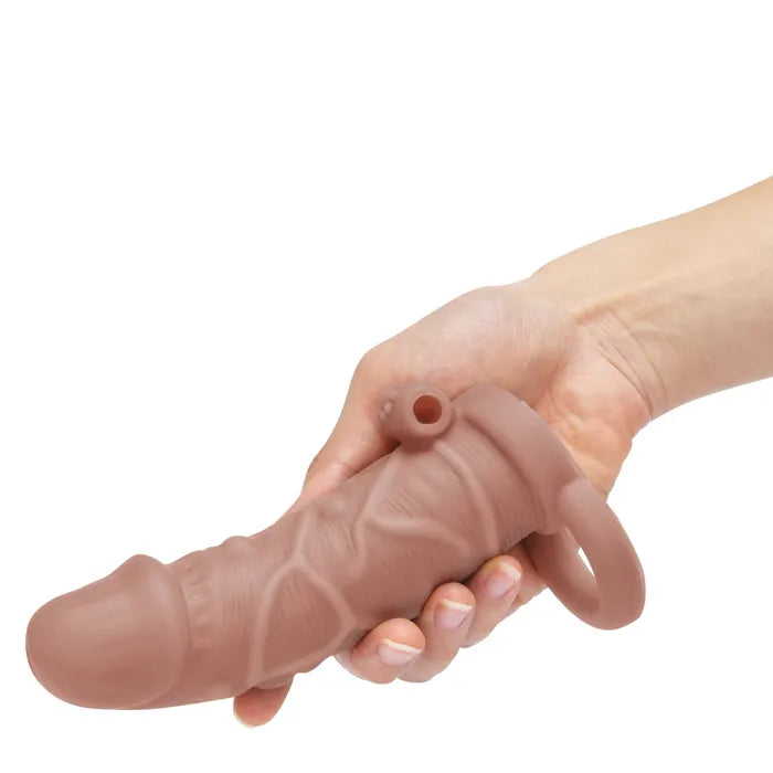 Xgen Products Size Up Vibrating Penis Extender & Ball Loop 1 Inch Xgen Products