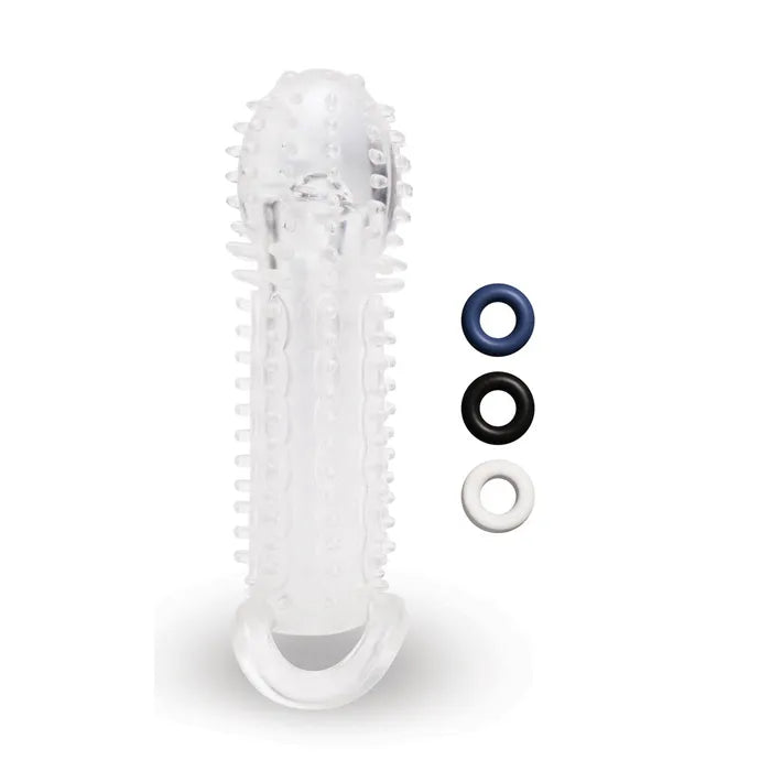 Xgen Products Size Up See Thru Stretch Penis Extension Sleeve 1.5 Inch Xgen Products Main image