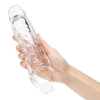 Xgen Products Size Up See Thru Stretch Penis Extension Sleeve 1 Inch Xgen Products