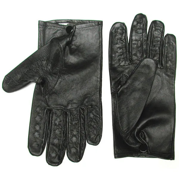 Kinklab Vampire Gloves Small Spiked Gloves Black Secondary image