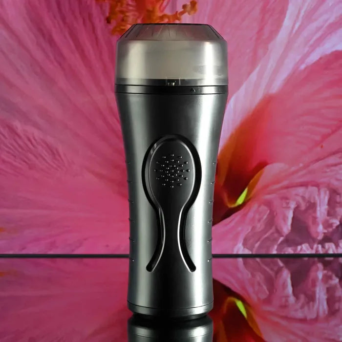 Zero Tolerance HOLD TIGHT USB Rechargeable Vibrating Vagina Stroker Clear Zero Tolerance