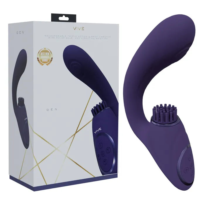Shots Toys VIVE Gen USB Rechargeable Triple Motor Vibrator Secondary image