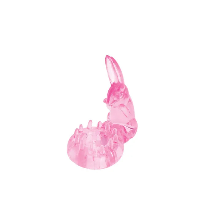 Bodywand Rechargeable Rabbit Ring USB Rechargeable Vibrating Cock Ring Pink Bodywand