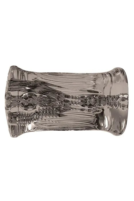 Adam & Eve Adam's 3 Way Stroker Triple Hole Stroker Clear Secondary image