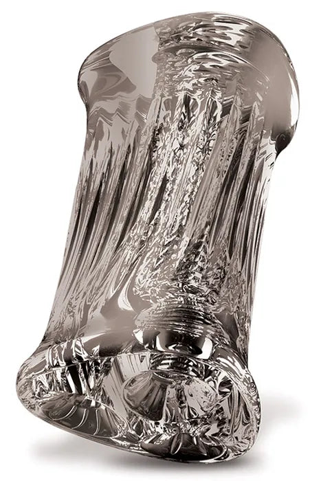 Adam & Eve Adam's 3 Way Stroker Triple Hole Stroker Clear Adam & Eve