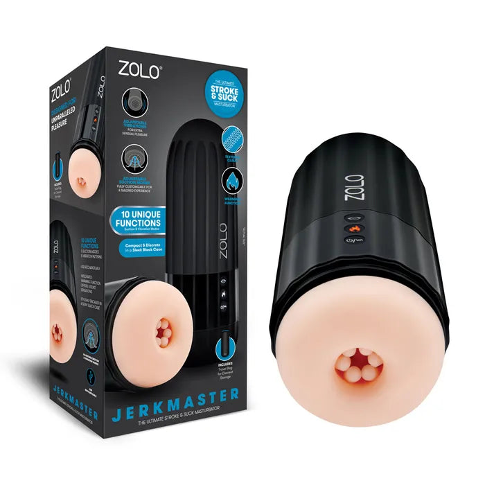 Zolo Jerkmaster USB Rechargeable Stroking & Sucking Masturbator Zolo Main image