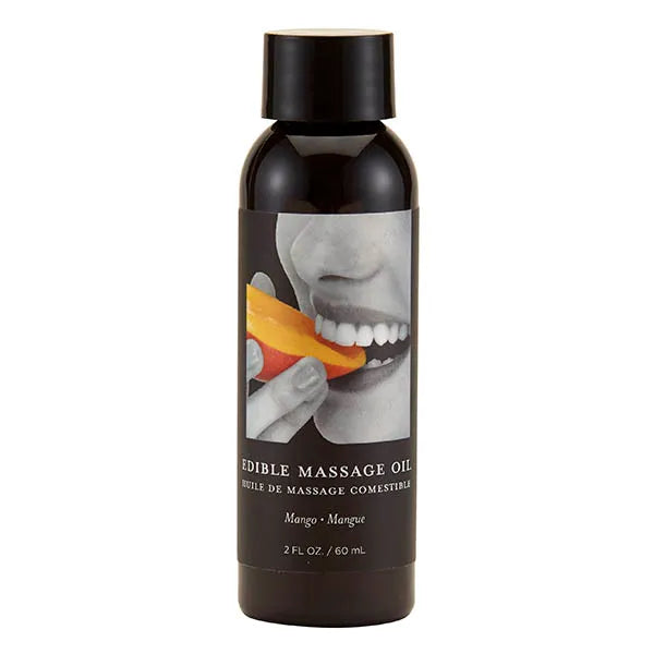 Earthly Body Flavoured Edible Massage Oil 59ml Bottle Earthly Body