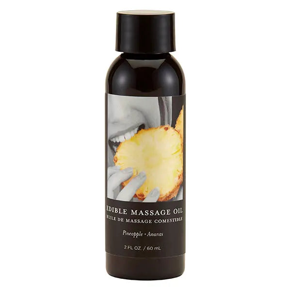 Earthly Body Flavoured Edible Massage Oil 59ml Bottle Earthly Body