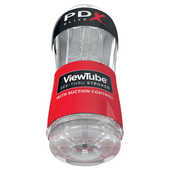 Pipedream Extreme Toys Elite ViewTube Stroker Clear Pipedream Main image