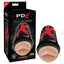 Pipedream PDX Elite Air Tight Oral Stroker Mouth Stroker Black / Flesh Pipedream