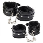 Master Series Hook Up Plush Bondage Set 10 Piece Set XR Brands