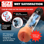 XR Brands Size Matters Sucking USB Rechargeable Penis Pump XR Brands