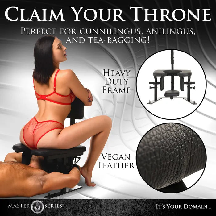 Master Series Pleasure Throne Oral Sex Chair XR Brands