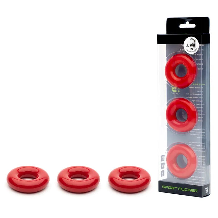 Sport Fucker Rubber Cock Ring Secondary image