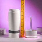 Playboy Pleasure TWIST & STROKE USB Rechargeable Heating Stroker With UV Cleaning White Playboy Pleasure