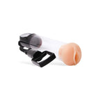 Adam & Eve Adam's Promax Penis Pump With Masturbator Sleeve Clear Adam & Eve