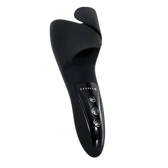 Gender X THE EMBRACE USB Rechargeable Male Vibrator Black Gender X