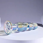 Playboy Pleasure JEWELS BEADS Glass Anal Beads 12cm Clear Playboy Pleasure