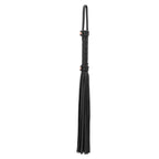 Bondage Couture Flogger - Black - Black Flogger Whip NS Novelties