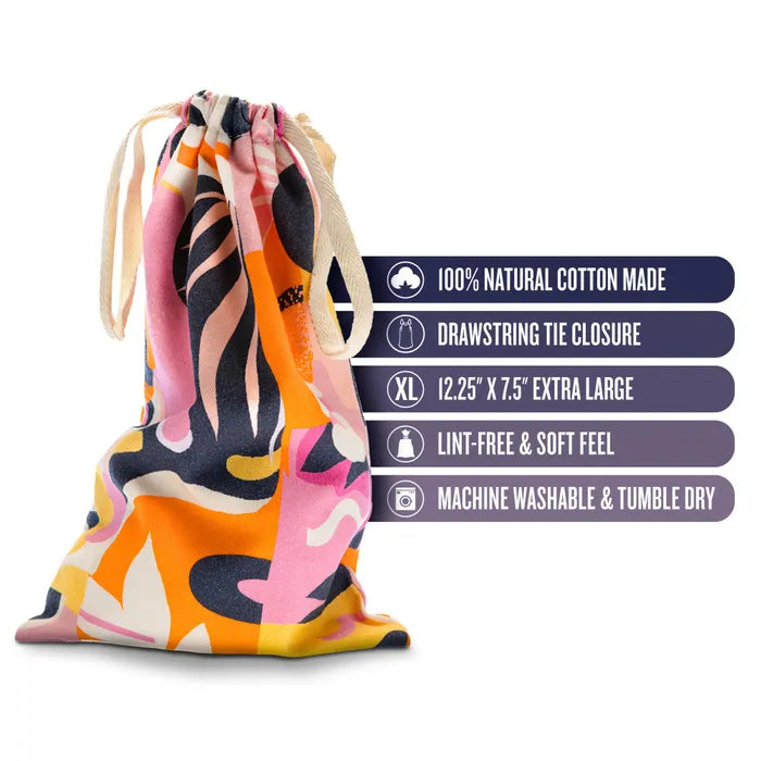 Blush Novelties The Collection Burst Cotton Toy Storage Bag Blush Novelties